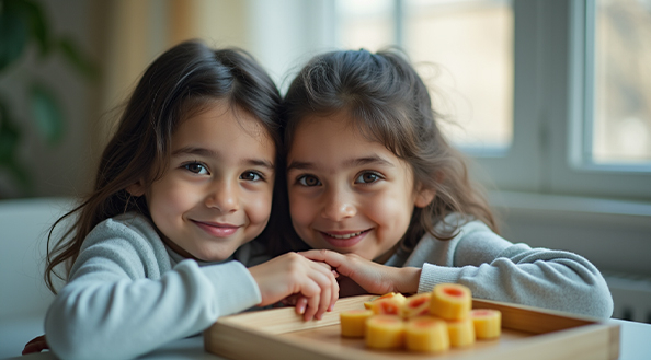 میان وعده برای مدرسه کودکان کار