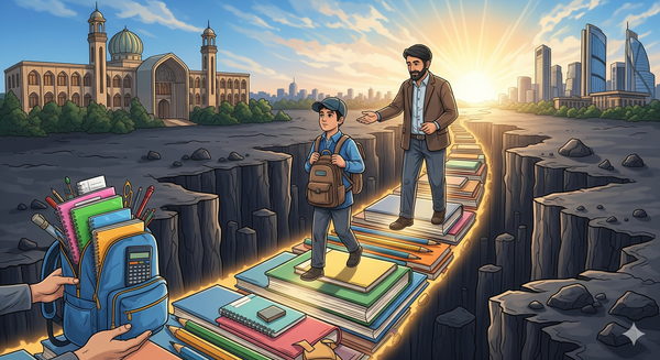 کیف و نوشت افزار برای دانش آموزان بورسیه