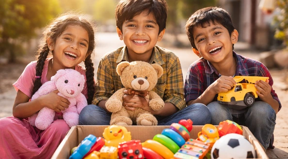 اسباب بازی برای کودکان کار