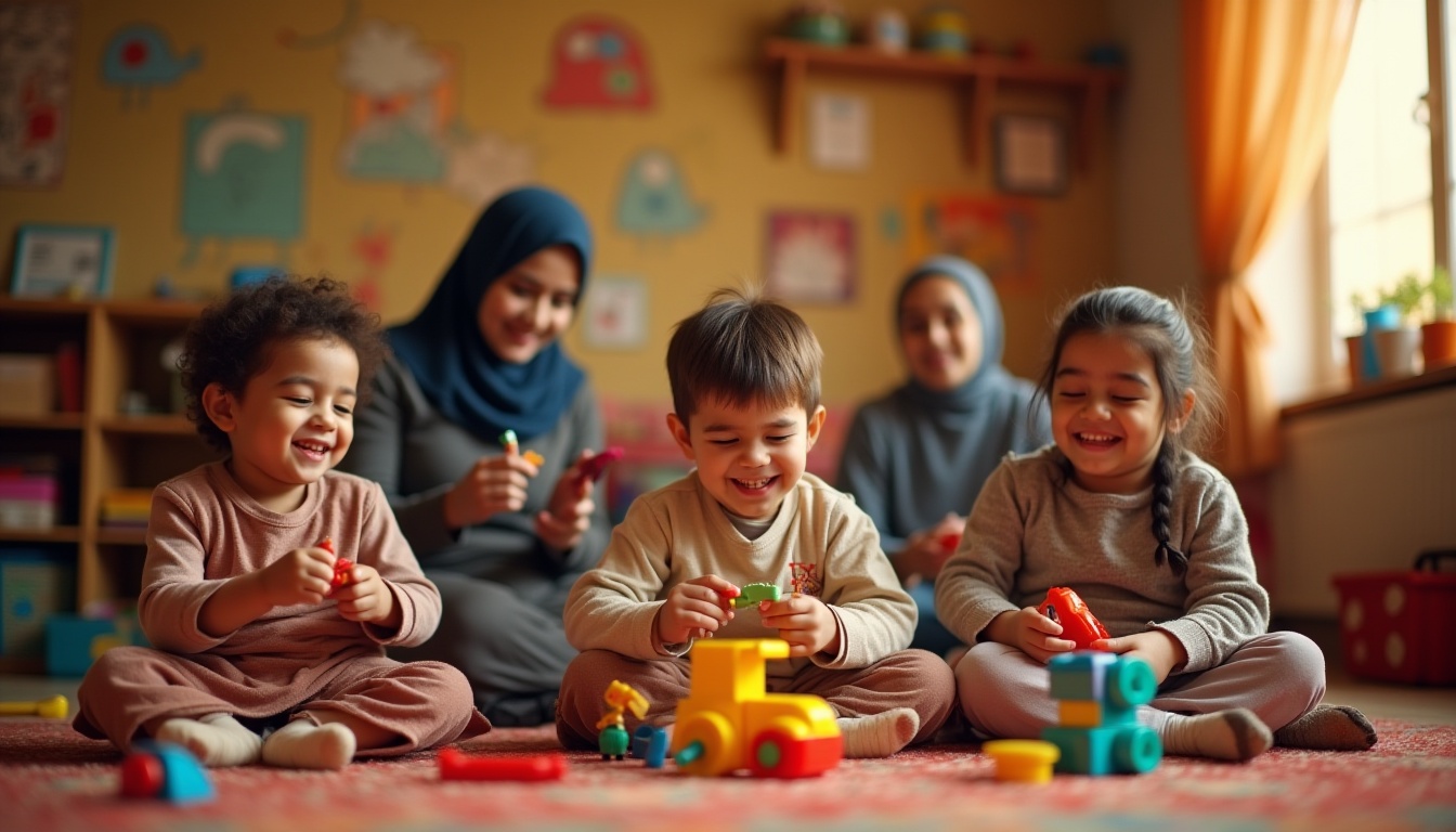 اسباب بازی برای کودکان ایتام