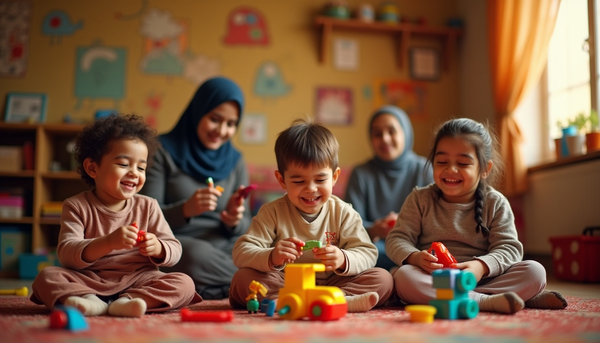 اسباب بازی برای کودکان ایتام