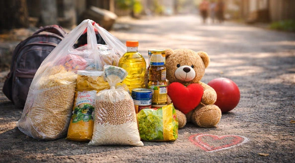 تهیه ارزاق برای تغذیه کودکان کار و آسیب پذیر